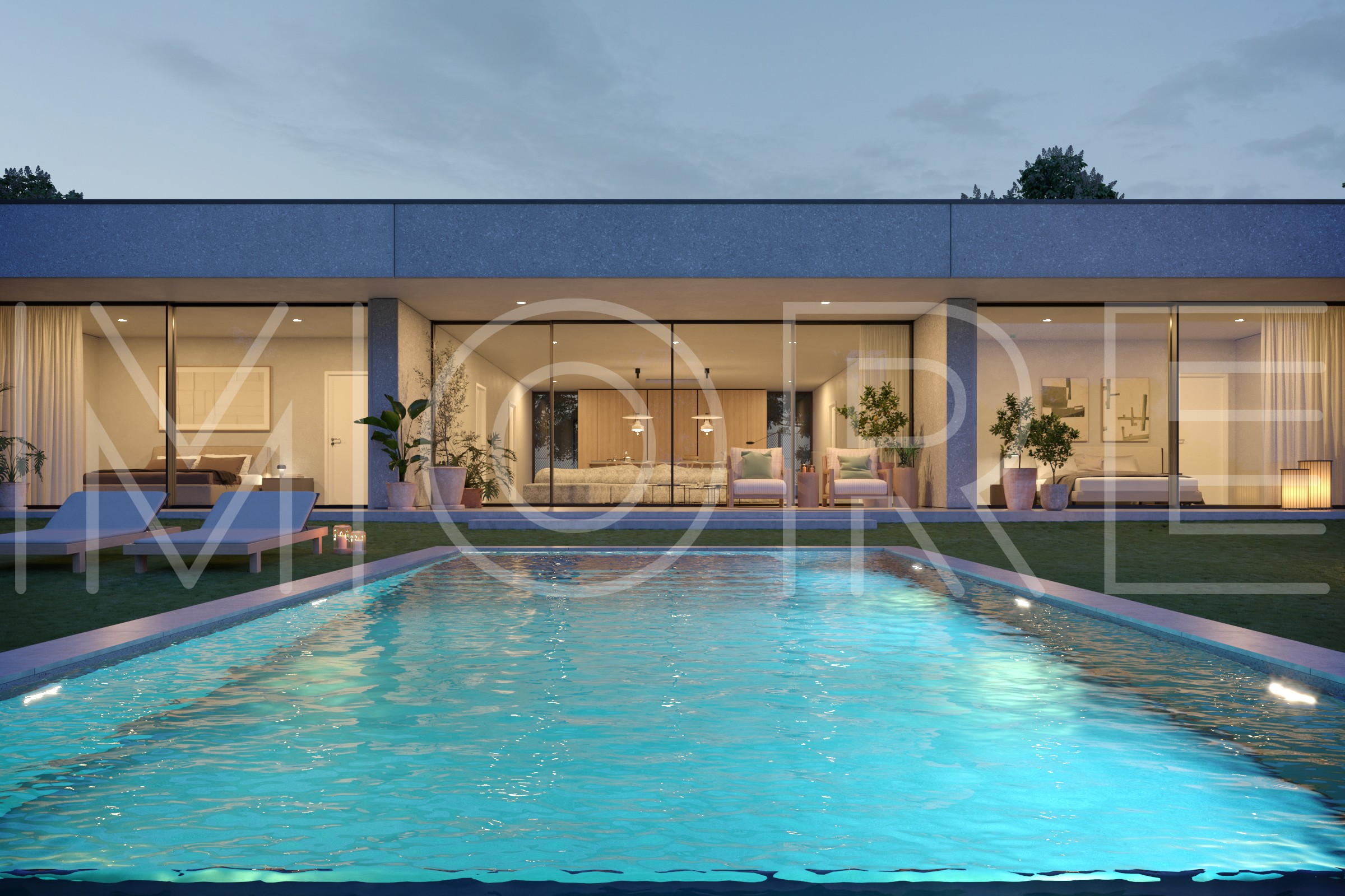 Villa singola moderna su misura