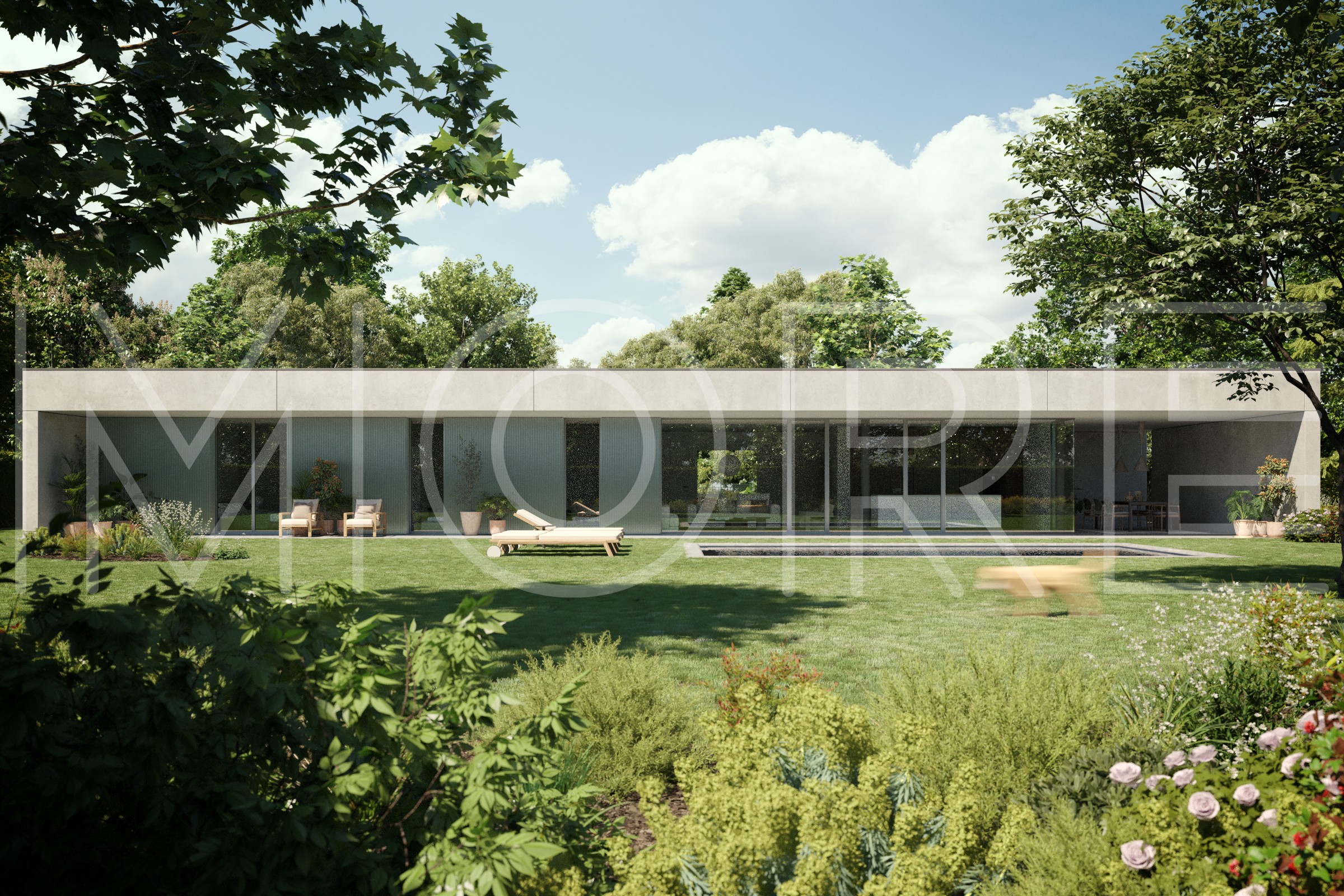 villa moderna servizio chiavi in mano