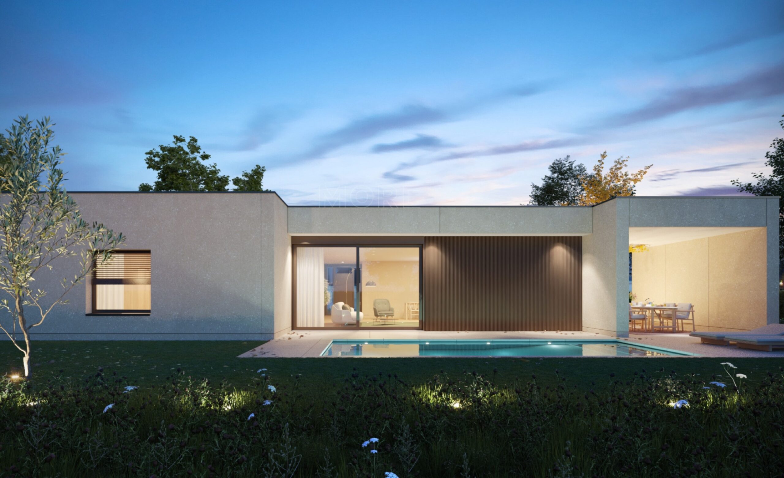 villa moderna servizio chiavi in mano